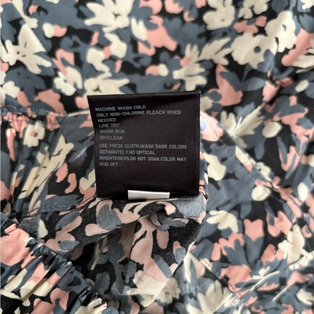 Uniqlo Floral High Waist Women's Shorts - Pink, Blue, White - Picture 5 of 5